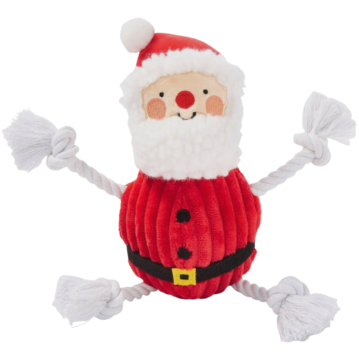 THE REAL SANTA CLAUS CHRISTMAS DOG TOY