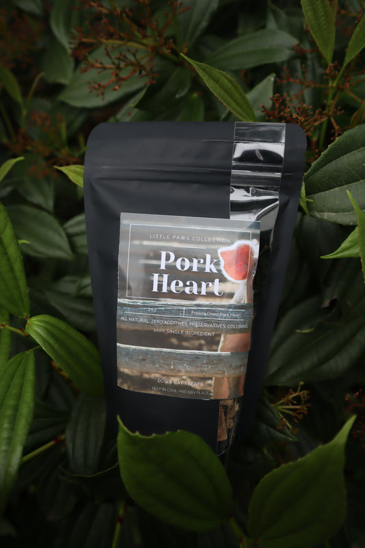NEW -- FREEZE DRIED PORK HEART