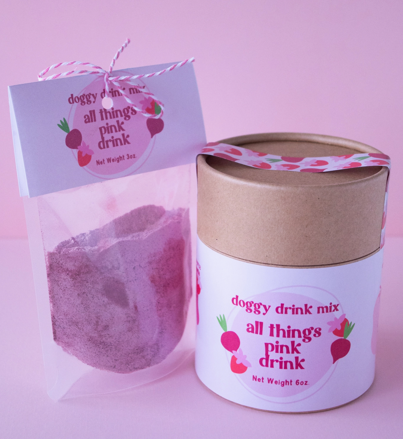 All Things Pink Drink - Drink Mix For Dogs