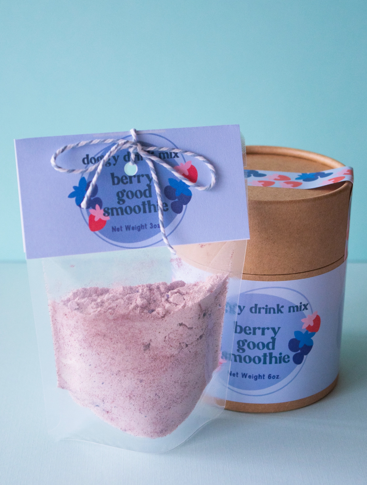 Berry Good Smoothie - Drink Mix For Dogs