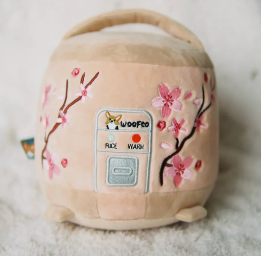 RICE COOKER DOG PLUSH