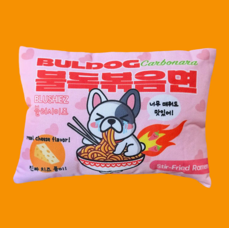 BUL-DOG RAMEN INTERACTIVE DOG TOY - BLUSHIEZ