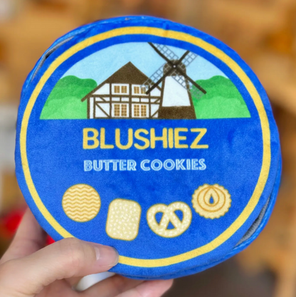 BUTTER COOKIE TIN INTERACTIVE DOG TOY - BLUSHIEZ