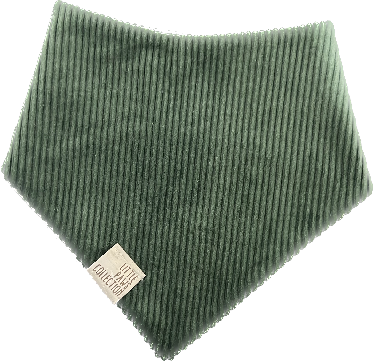 Green Corduroy bandana