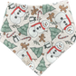 Let It Snow (Reversible bandana)