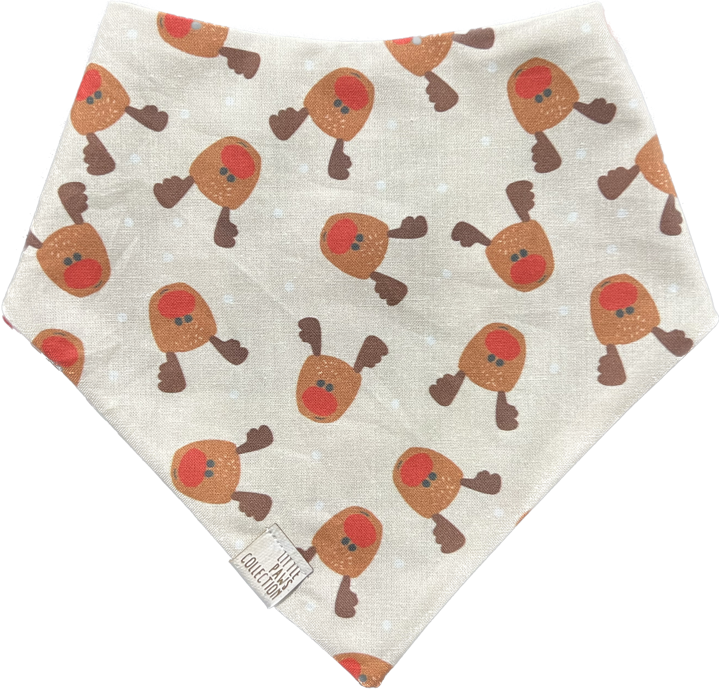 Oh Rein-Dear! (Reversible bandana)